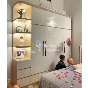 Tủ Nhựa Đài Lan Ecoplast 4 Cánh Nội Thất Hòa Lan 0944.768.382 4C3NTEC