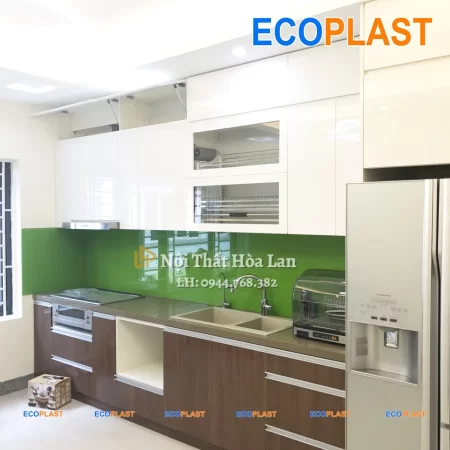 Tủ Bếp Nhựa Đài Loan Nội Thất Hòa Lan 0944768382 TN01