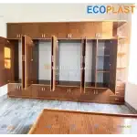 Tủ Nhựa Đài Loan Lớn Ecoplast Màu Vân Gỗ Cao Cấp Nội Thất Hòa Lan 0944.768.382 8C3NEC