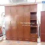 Tủ Nhựa Đài Lan Ecoplast 4 Cánh Nội Thất Hòa Lan 0944.768.382 4C5NEC