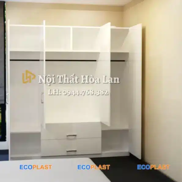 Tủ Nhựa Đài Loan Ecoplast Nội Thất Hòa Lan 0944.768.382 2C1K2NEC